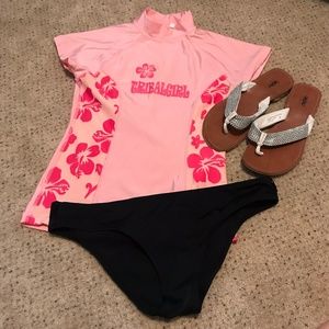 Black Full Coverage Bikini Bottoms